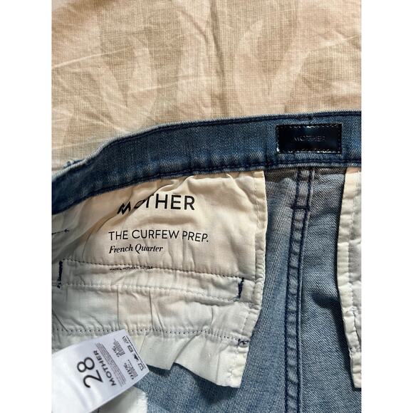 Mother the curfew prep French quarter trouser Jean size 28 - Picture 5 of 11